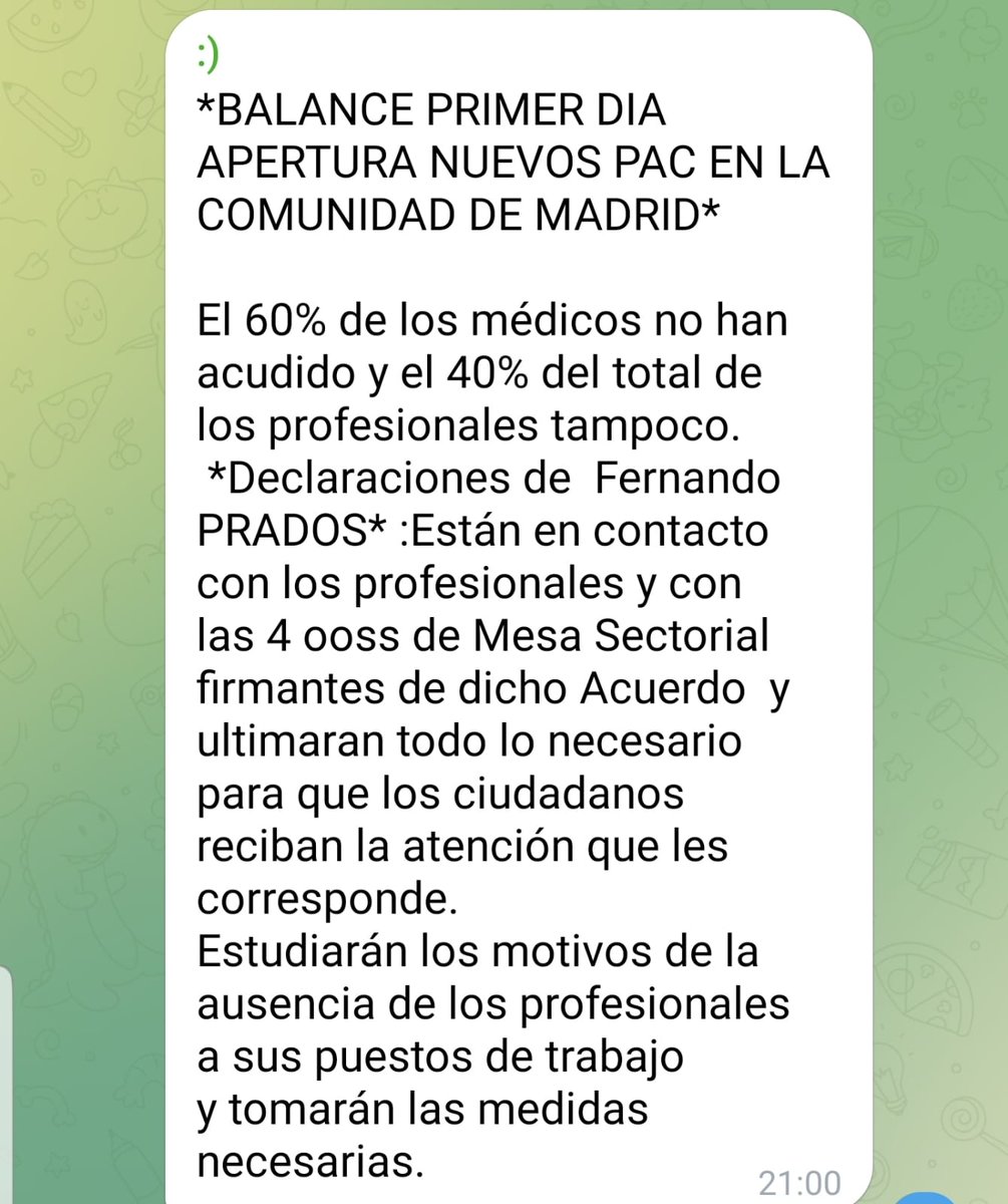 Cristin67302000's tweet photo. Os explico yo los "motivos de la ausencia de los trabajadores a sus puestos de trabajo": hasta las 9 de la mañana no conocía mis NUEVOS TURNOS de trabajo (ya de paso me he enterado de mi NUEVA LOCALIDAD)
#SOS_SAR_SUAP #pradosroa #escudero https://t.co/xse8T148Ew
