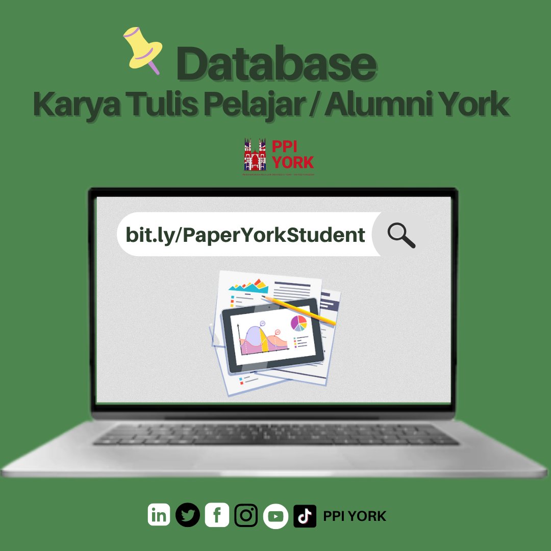 Do you have any previously published scientific or Op-Ed articles? Or do you want to help your research done in your thesis/dissertation reach more people?

Head to bit.ly/PaperYorkStude… to gain more exposure for your papers.

Click the link and utilise them!