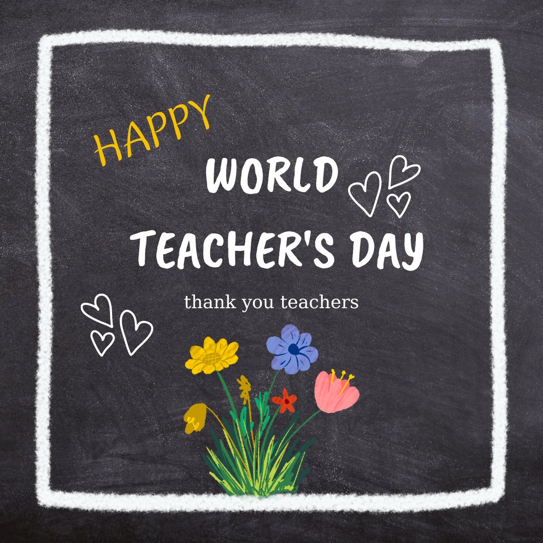 Happy World Teacher's Day!
