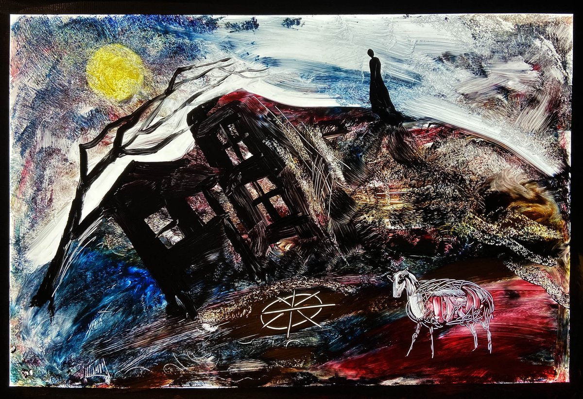 MariaRudArt's tweet photo. An image a day. Day 947 "LONG TIME DEAD"...A song by The Filthy Tongues....LIVE painting...
#animageaday #apaintingaday #filthytongues #MariaRud https://t.co/mnobSUzFHf