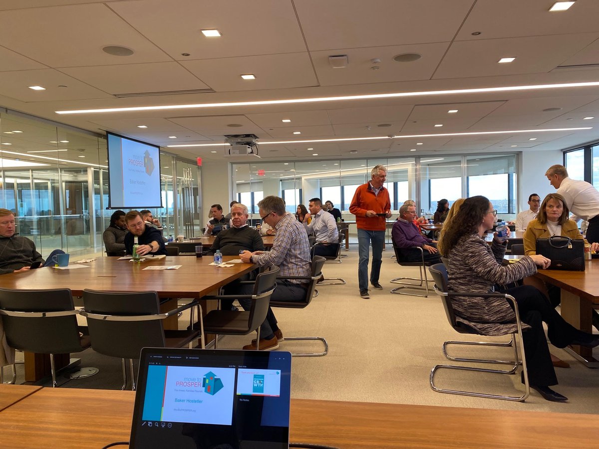 familiesflouris's tweet photo. Mark Hatcher, the managing partner at Baker Hostetler, hosted MTP CEO Amy Klaben and Dev. Dir. Shiloh Todorov to share about the firm’s investment in our mission! Thanks for having us! https://t.co/2t5lteqpc7