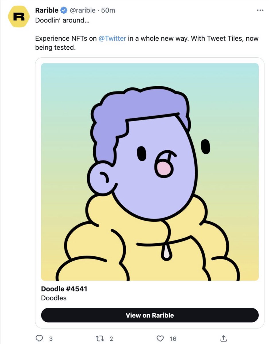 Twitter to allow NFTs to be directly displayed on tweets making it easier to buy and sell NFTs