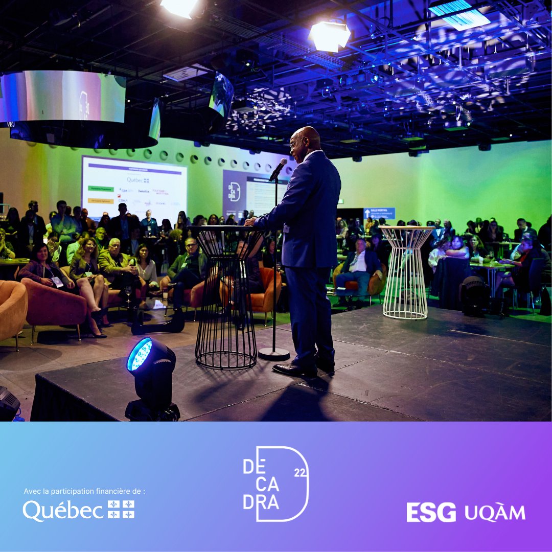 esgplusuqam's tweet photo. [ #décadra22 ]

Félicitations aux lauréats: Olivier Laquinte (Prix Batîsseur), Lucie Caillère (Prix Décadra) et Catherine Pelletier (Prix Relève)! ✨
 
Remerciements aux partenaires et collaborateurs pour ce succès de la première édition!
 
 #esguqam #esgplus #communautéESG https://t.co/jbAUikKRSN
