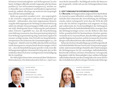 #Revision des schweizerischen #Stiftungsrechts #Stiftung mll-legal.com/wp-content/upl…