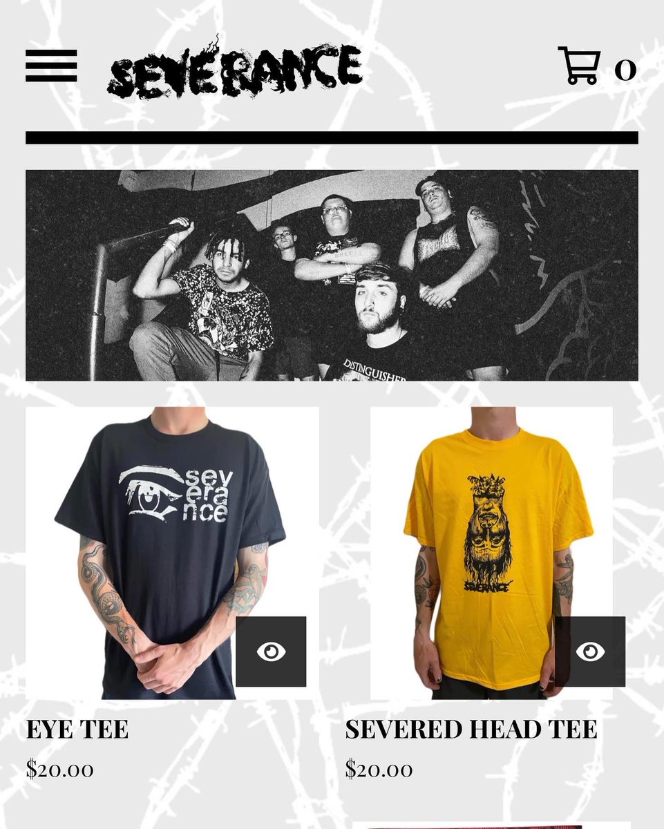 Our big cartel is live! Go grab what merch we got left 💯 Link in the bio!!!