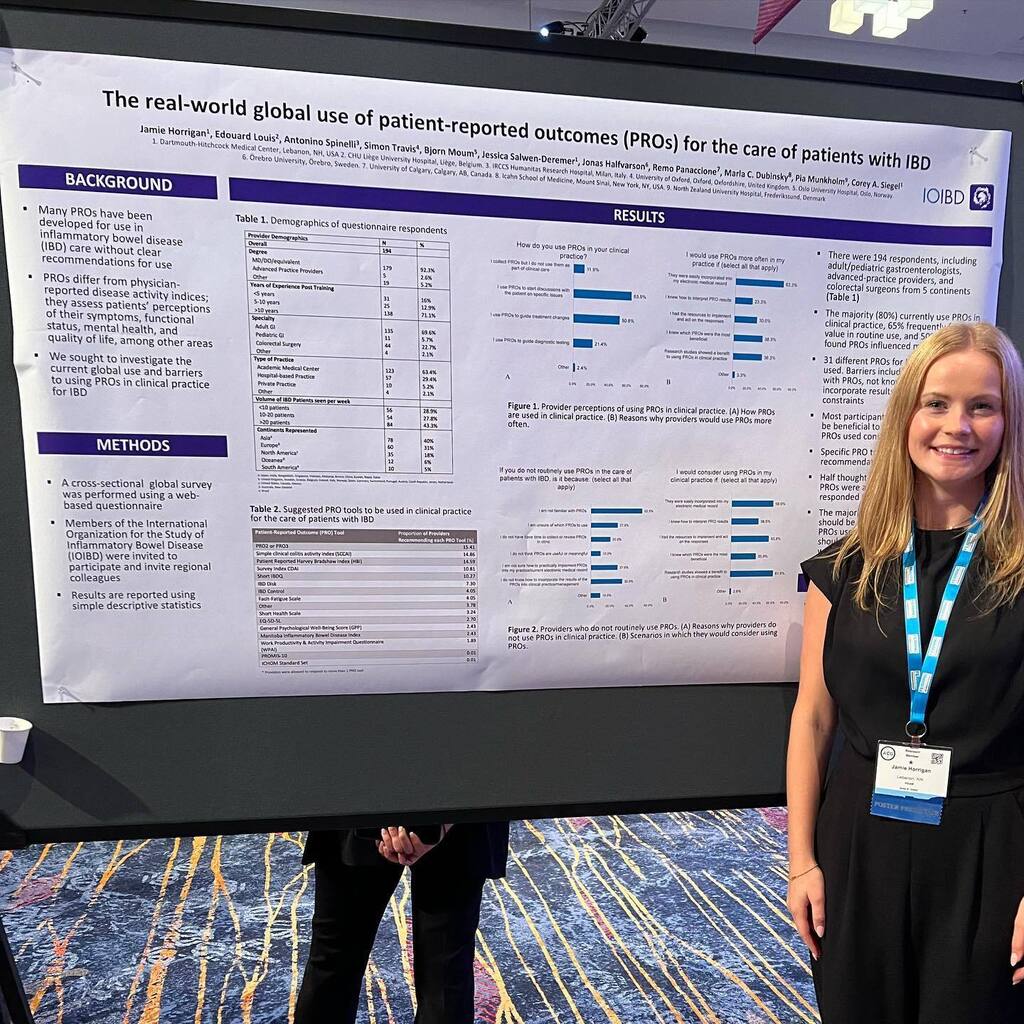 One of our future chiefs, Jamie (@sweetenedbynature ) had the opportunity to present her research at ACG this week! Congrats Jamie! 😊 #acg2022 #acg #gastroenterology #ibd instagr.am/p/CkOokTfOxTn/ One of our future chiefs, Jamie (@sweetenedbynature ) had the opportunity to pr…