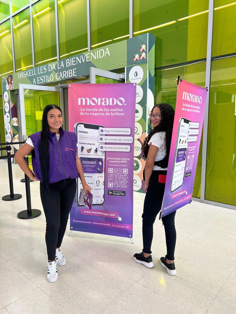 AngelaAcostaD's tweet photo. !Barranquilla! Los esperamos en #EstiloCaribe @Morado_Latam https://t.co/QC7yVEYamB