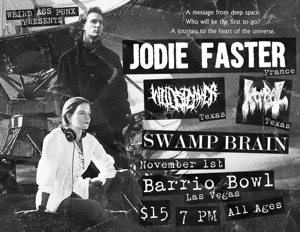 11/1 in Las Vegas, NM 

Playing in an empty pool. Stoked for this party.