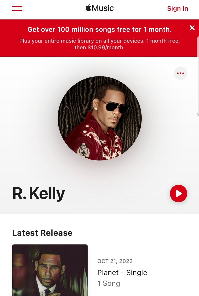 jdoedoe101101's tweet photo. Apple Music censura a Kanye West por sus dichos mientras todavía tiene la discografía completa de R. Kelly, condenado a 30 años de prisión por secuestrar y violar decenas de mujeres. Tranqui las prioridades de Apple che... https://t.co/kidf90eapq