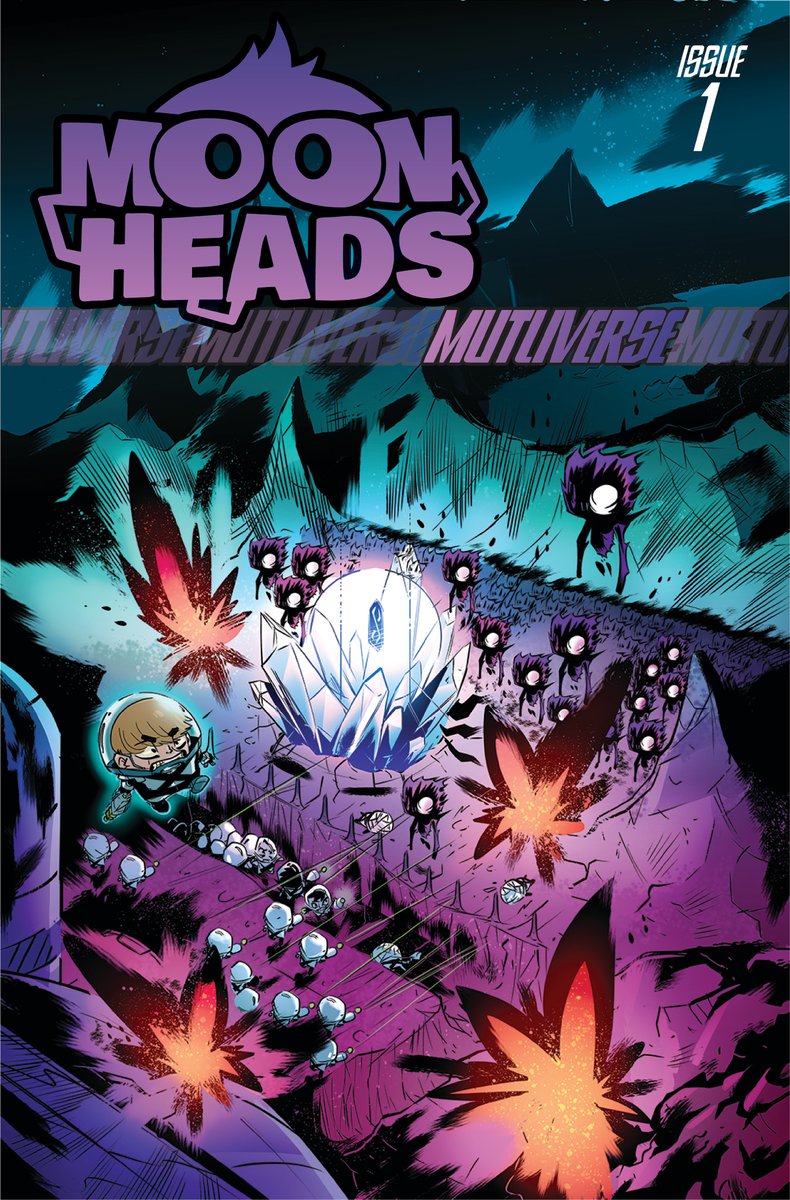 The MoonHeads Multiverse comic drops soon! MoonHeads holders will be airdropped 1 of 25 pages as an NFT. NFTs will be on the ETH Layer 2 @arbitrum . Snapshot happening October 29!
