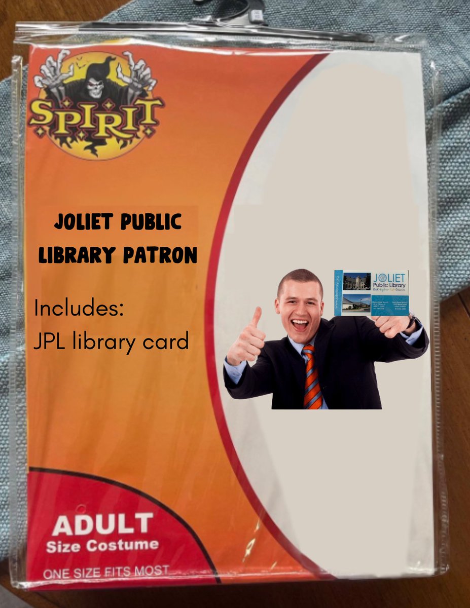 Definitely dressing up as a Joliet Public Library Patron this year, wby? #jolietlibrary #halloween