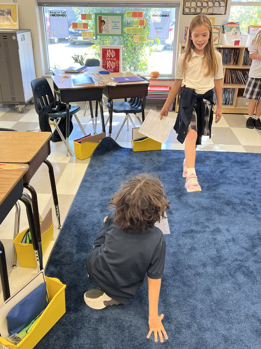 We’re taking BIG steps to fine-tune our retelling skills in Reader’s Workshop! Proud of these readers and the wonderful work they’re doing in Grade 3! <a href="/awtyintlschool/">Awty Intl. School</a>