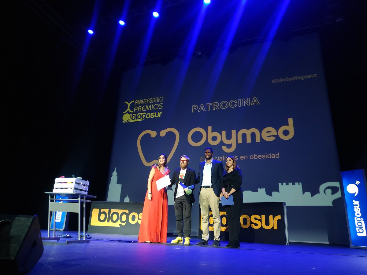 Blogosur's tweet photo. 🏆 Premio Blogosur al mejor perfil de Gastronomía de Andalucía @DanielMChef4 (Daniel del Toro) 🥳🙌🏻
Patrocina #Obymed
#XGalaBlogosur https://t.co/l3yDGNUJSu
