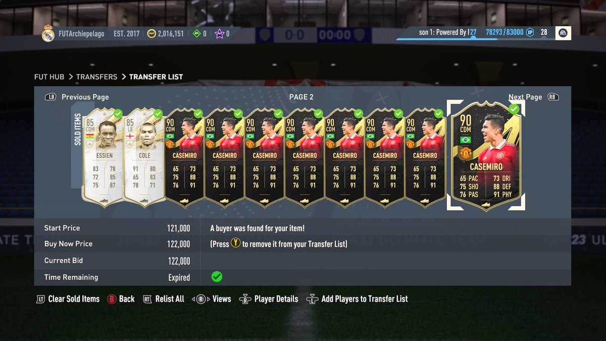 archiiwald's tweet photo. 🚨🚨Useful trading advice

If you’re buying informs from actual TOTW after rivals rewards REMEMBER to always sell your cards BEFORE marquee matchups supply❗️

EVEN if your profit is minimal it’s better to take small profit than take a fat loss.👍 https://t.co/2ZfHreQCmc