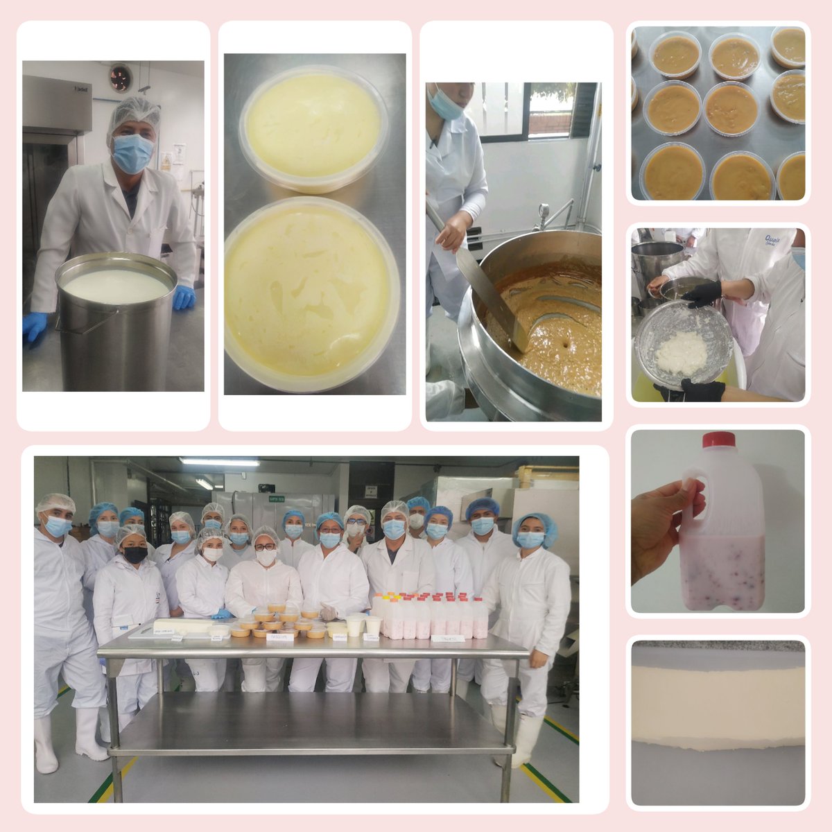 Práctica Elaboración de productos lácteos en la planta piloto de la UNAD (Queso campesino, yogur, Arequipe, mantequilla, suero costeño y requesón) <a href="/AlimentosUNAD/">Alimentos UNAD</a> <a href="/IngClaraS/">Clara Sanchez</a> @ECBTI_ZCBC <a href="/Ruthmarybe/">Ruthmary</a> <a href="/lauramreyes1/">lauramreyes</a>