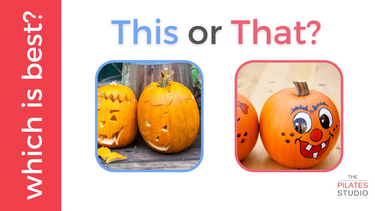 It's a This or That Thursday Throw Down! Which is best? 

#carved or #painted

#thisorthat #throwdown #pumpkins #fall #halloween #pumpkineverything