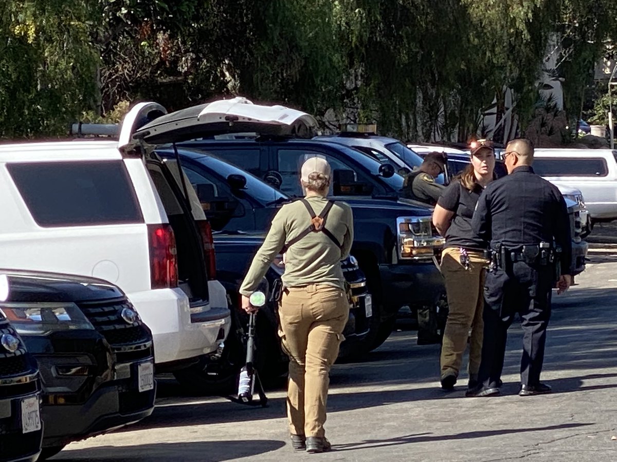 Josh Haskell on Twitter "Tense situation in Brentwood right now. A 