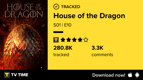 khalevsbrinx's tweet image. I seriously have to study, but I've just watched episode S01 | E10 of House of the Dragon! tvtime.com/r/2AdjM #tvtime