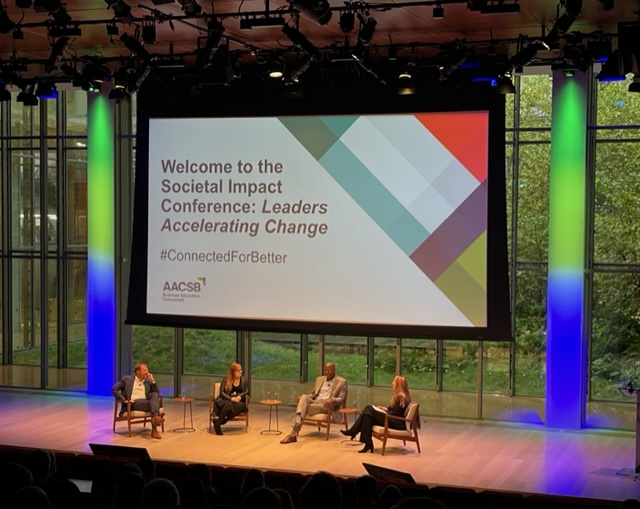 Thank you <a href="/AACSB/">AACSB</a> for having me earlier this week and a huge thanks to the great panellists – President <a href="/JasonWingard/">Jason Wingard</a>, <a href="/stellmaszek/">Felix</a> and @AlisonOmens

#ConnectedForBetter