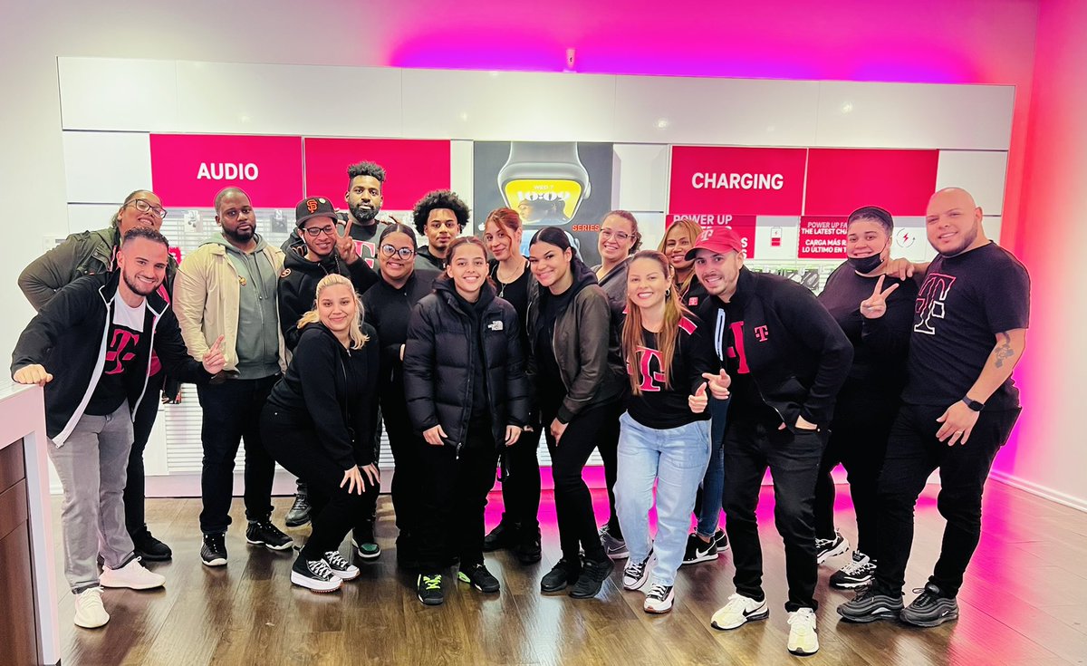 Ready to Rock with our new T-Mobile talents 😎