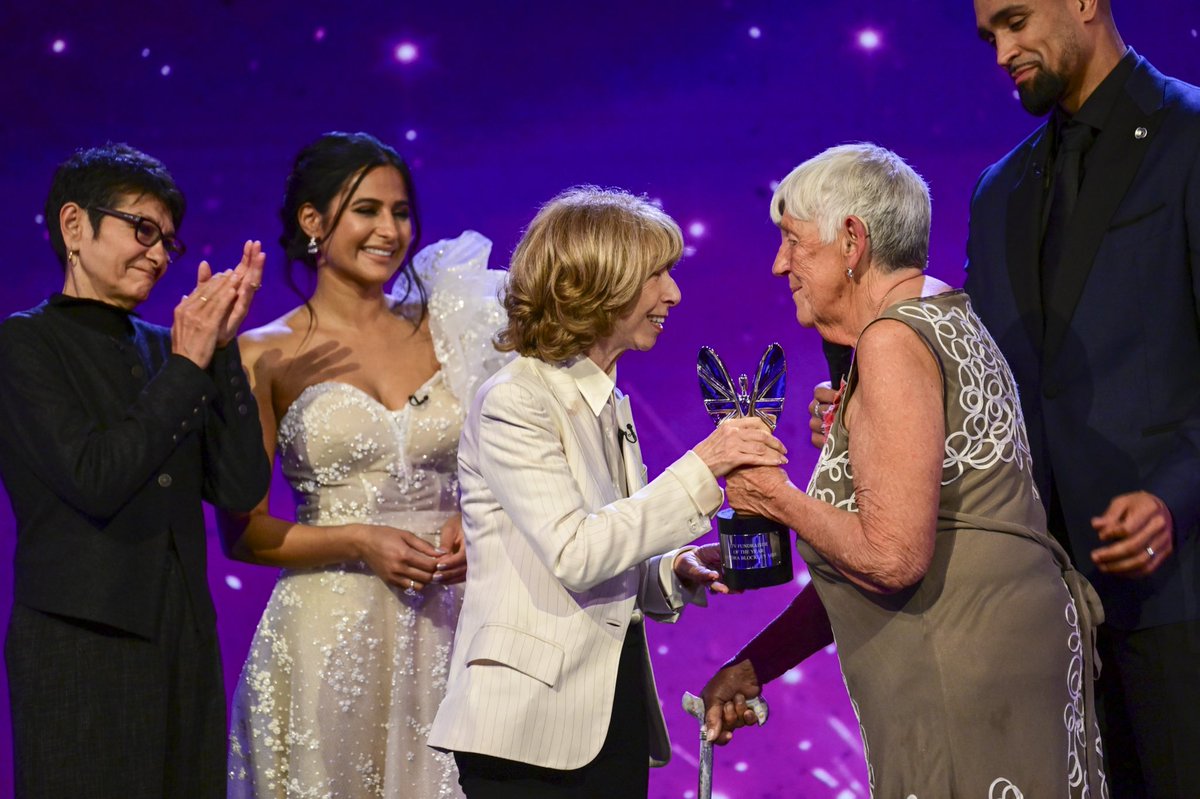 Carol Vorderman on Twitter "Sandra Blockley MBE… The ITV fundraiser of the year. Sandra lost