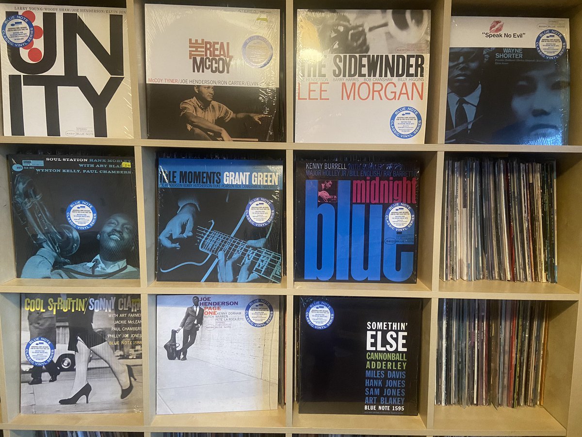 After posting my current top 10 #80series  and #TonePoet it’s now the #classic series turn. Almost impossible to narrow down to 10. Made it easier by choosing only 1 per artist. What’s yours? #jazz #vinylrecords @bluenoterecords #vinylcommunity