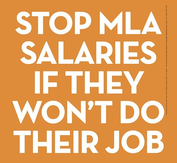 The British Government is about to call an election, that will result in the DUP refusing to allow democracy in the north function. #Stormont must be reformed to stop this madness. #StopMLASalariesNow