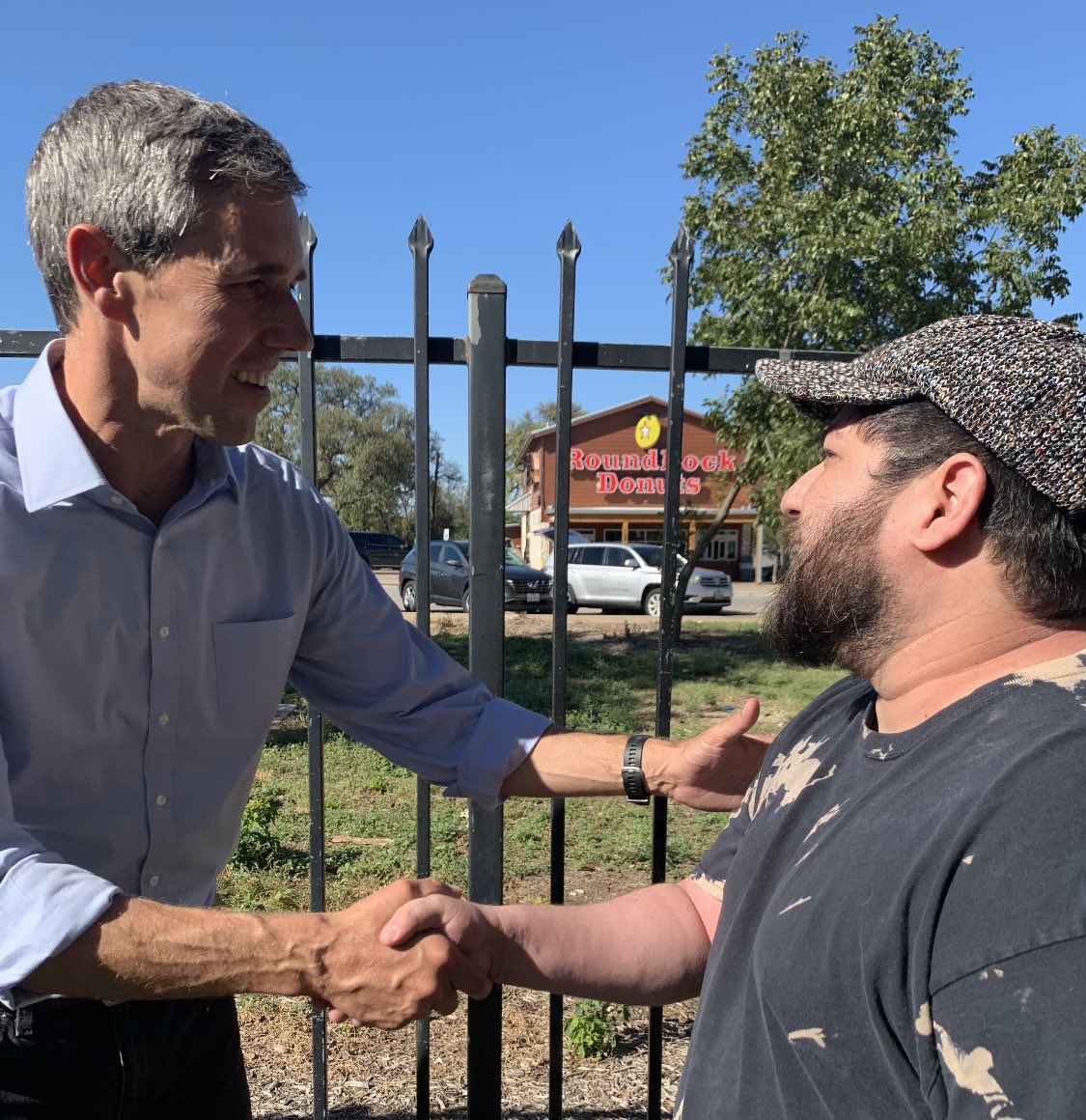 Such a pleasure to meet you <a href="/BetoORourke/">Beto O'Rourke</a> You are the future!