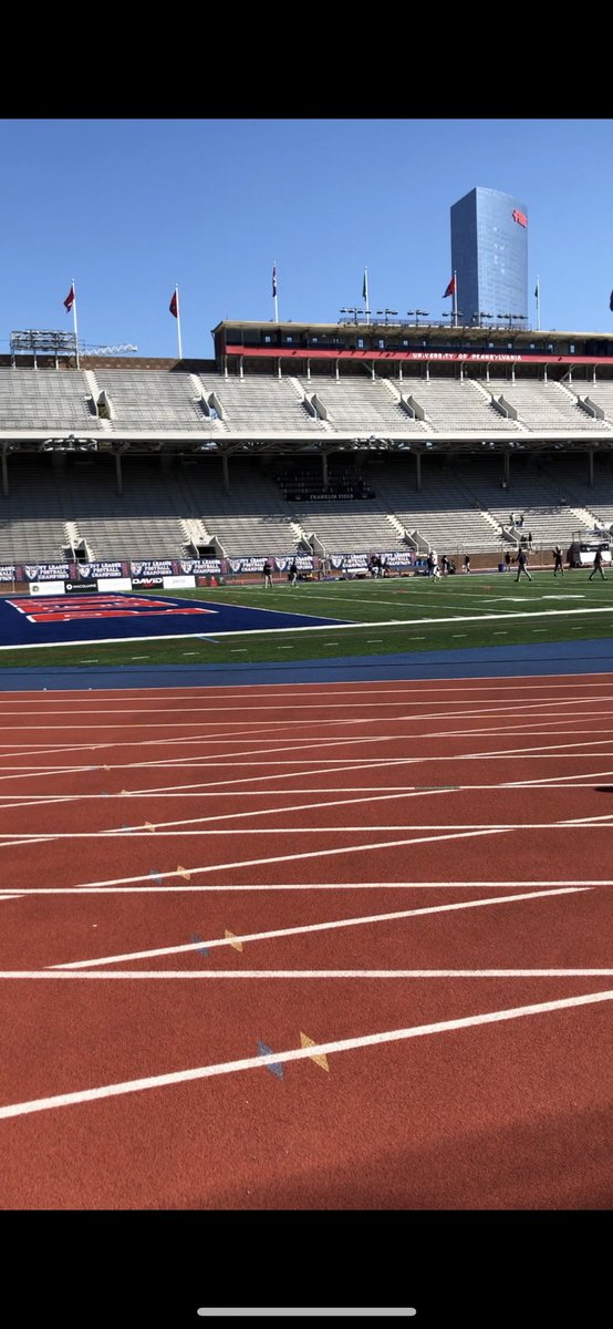 Great weekend at Penn university. Thank you to @PENNfb <a href="/coach_ru/">Rick Ulrich</a> <a href="/CoachDupont/">Jon Dupont</a> @