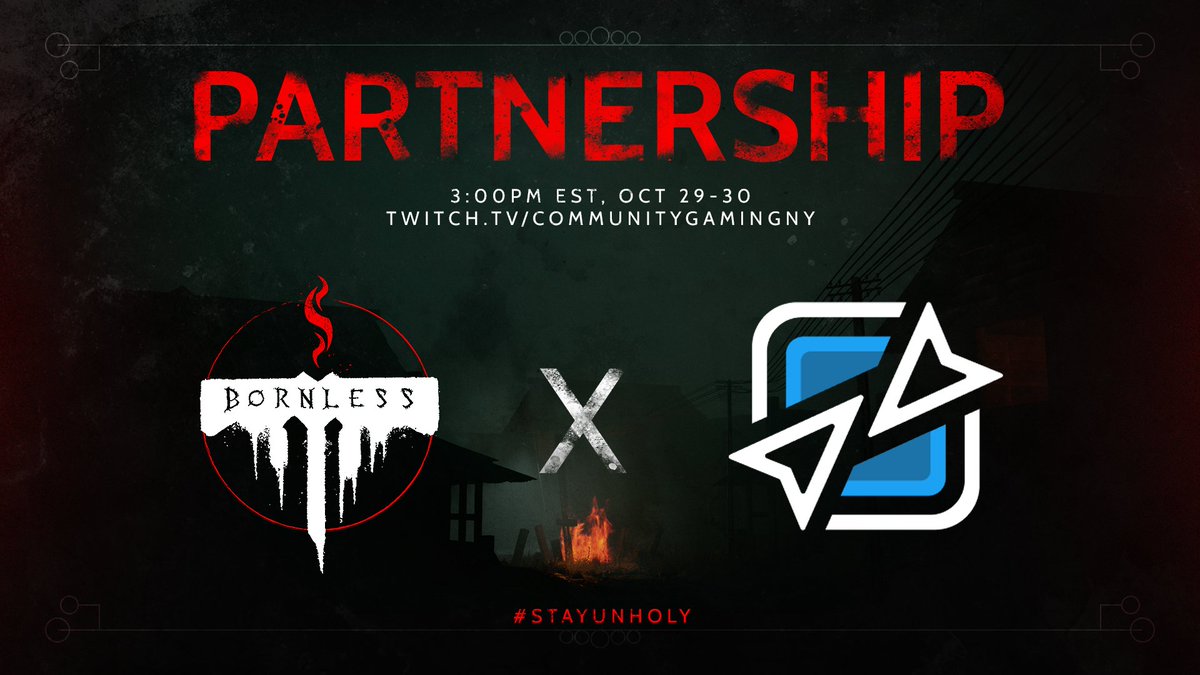 The <a href="/TheBornlessGame/">The Bornless</a> Hellfire Trials are 2 days away!

Read more about our unholy partnership in the piece below 👇 #StayUnholy

🔗communitygaming.medium.com/community-gami…