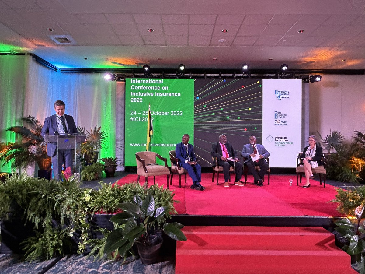 Microinsurance Network (@networkflash) on Twitter photo Importance of #partnerships was a key takeaway from #ICII2022. As Dirk Reinhard <a href="/IntMicroinsConf/">Munich Re Foundation</a> summed up - local experts, #insurers, gov’ts & #CivilSociety groups should be at the core of developing solutions to ensure they’re tailor-made & address risks specific to a country. Importance of #partnerships was a key takeaway from #ICII2022. As Dirk Reinhard <a href="/IntMicroinsConf/">Munich Re Foundation</a> summed up - local experts, #insurers, gov’ts & #CivilSociety groups should be at the core of developing solutions to ensure they’re tailor-made & address risks specific to a country.