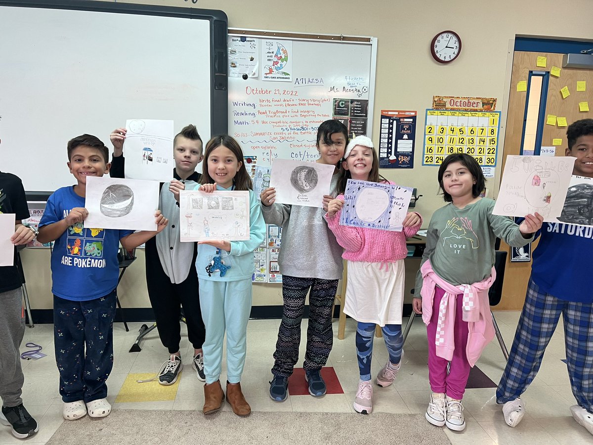Queentea01's tweet photo. Students enjoyed the read aloud, Nigel and the Moon! They collaborated, communicated, and used their critical thinking skills to complete their book reflection activities.
#ReadForTheRecord 
@nisdelemelar 
@NISDHoffmann https://t.co/osADerxIlM
