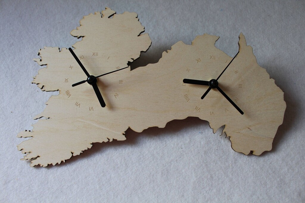 Smart Buys! Unique Bespoke Ireland and Australia Connected Country shape clock wooden map country IE and AU clock handmade Ireland starting from €42.0 See more. 🤓 #CustomGift #PersonalizeClock #PersonalizeGift #IrelandMap #GreatBritain #UnitedKingdom #AfricaClock #IrelandClo…