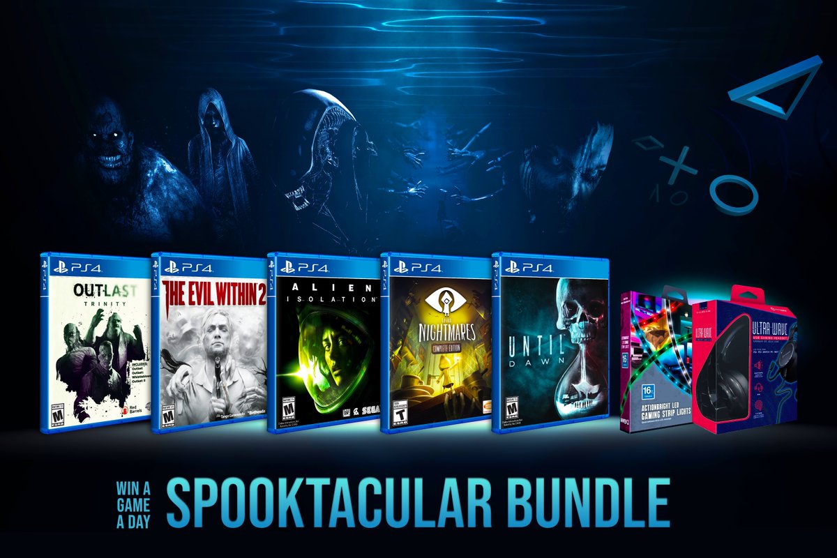 WAGAD is back with a new Spooktacular Bundle! We're giving away some of our favorite #PS4 games and accessories to give you the scariest gaming experience this Halloween! #giveaway

Enter for FREE: 🎃 bit.ly/wagad