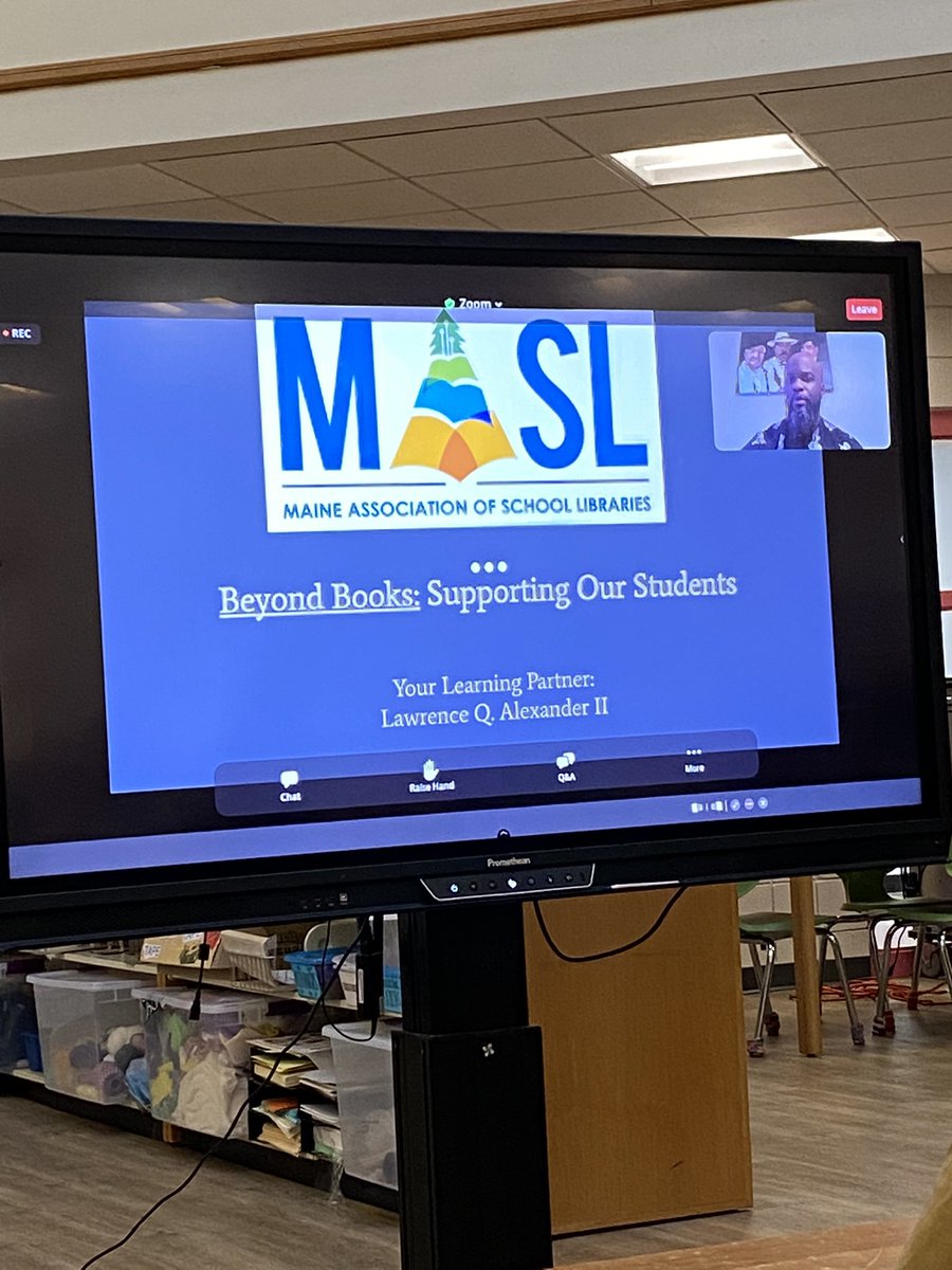 Gigi McAllister (@gigimcareads) on Twitter photo Listening to Lawrence Alexander discuss how librarians can support DEI in our schools. Thank you <a href="/MASLibraries/">MASLibraries</a> and the supporters of this event. Listening to Lawrence Alexander discuss how librarians can support DEI in our schools. Thank you <a href="/MASLibraries/">MASLibraries</a> and the supporters of this event.