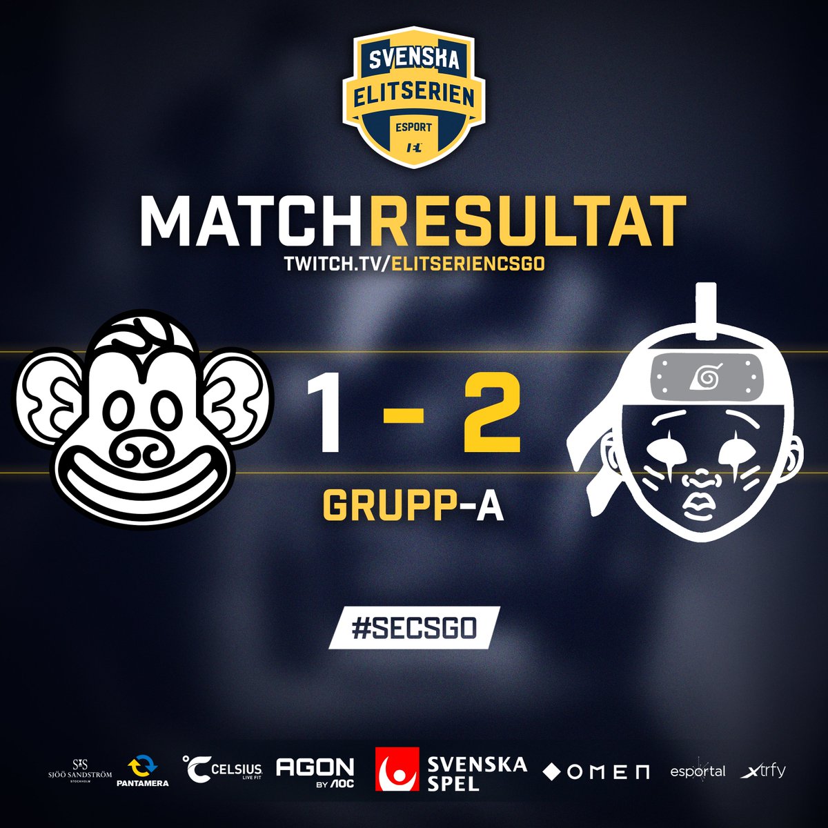 Svenska Elitserien CS2 (@secsgo) on Twitter photo Efter en otroligt jämn tredje karta är det <a href="/KirikouCSGO/">Kirikou ☯ Looking For Org</a> som vinner med 2 - 1 över <a href="/Lilmixgg/">Lilmix Esports</a> 👏 Det betyder att man kommer ställas mot <a href="/EYEBALLERS/">EYEBALLERS</a> i den övre finalen! 🏆
#SECSGO Efter en otroligt jämn tredje karta är det <a href="/KirikouCSGO/">Kirikou ☯ Looking For Org</a> som vinner med 2 - 1 över <a href="/Lilmixgg/">Lilmix Esports</a> 👏 Det betyder att man kommer ställas mot <a href="/EYEBALLERS/">EYEBALLERS</a> i den övre finalen! 🏆
#SECSGO