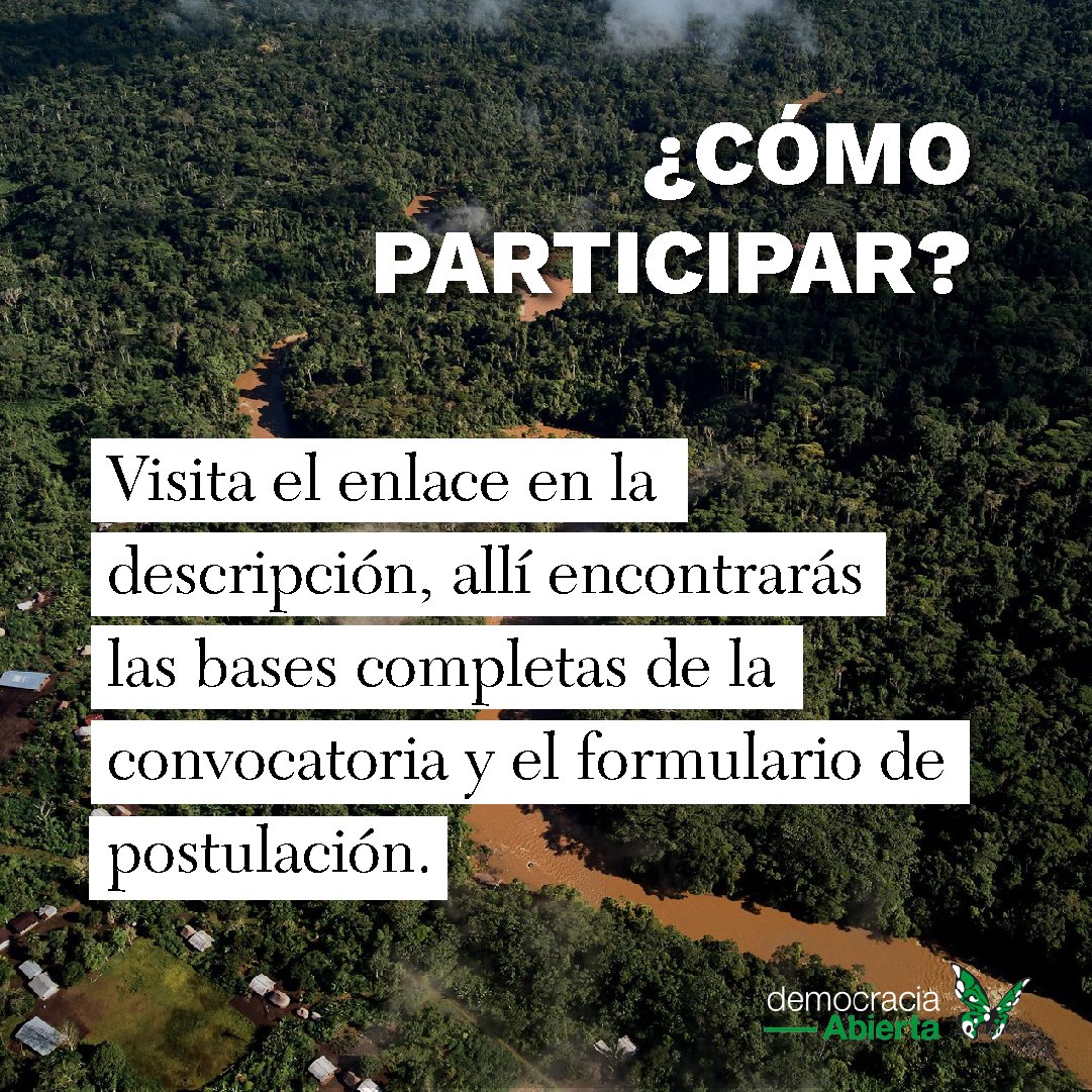 demoAbierta's tweet photo. 🔴#CONVOCATORIA

¡No dejes pasar la oportunidad!

Haz parte de la #Convocatoria para #reportajes sobre la #crisisclimática de @demoAbierta.

Tienes hasta el 5 de noviembre para participar. https://t.co/PJtJorfTvr