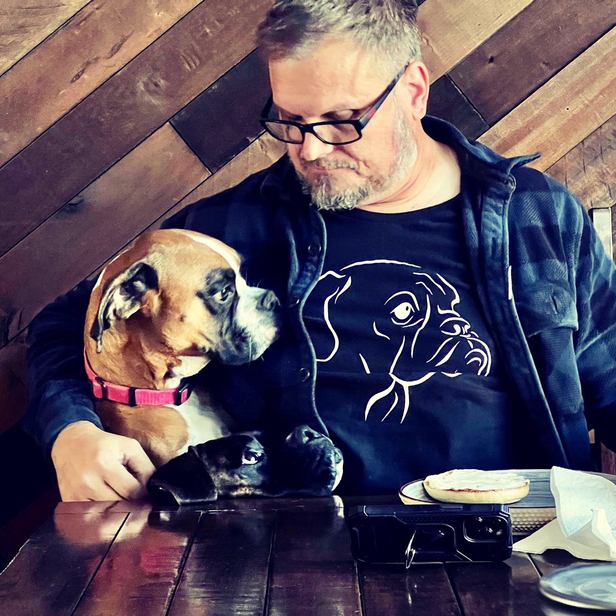 2.5 years after he said he didn’t want puppies.