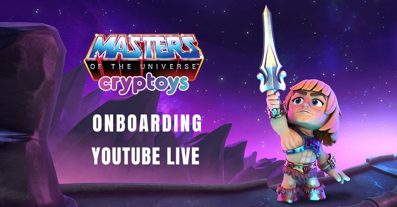 Join the Cryptoys team LIVE on YouTube TONIGHT as we cover everything you need to know about the <a href="/MastersOfficial/">Masters of the Universe</a> collectible series launching Nov 9!

💥 9PM EST / 6PM PST 💥

Featuring live unboxings, giveaways, Q&amp;A’s and more. youtu.be/T_E77hH_-x4