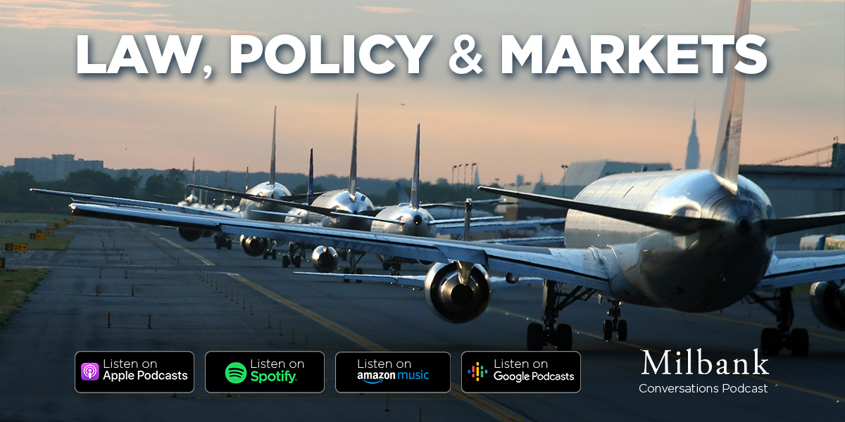 The $9.5B New Terminal One – developed &amp; financed by a private consortium – will be the largest terminal at JFK #Airport when completed. #Podcast host <a href="/AllanTMarks/">Allan Marks</a> goes behind the scenes of the largest single-asset P3 project financing so far in the US: milbank.com/en/news/jfk-ai…