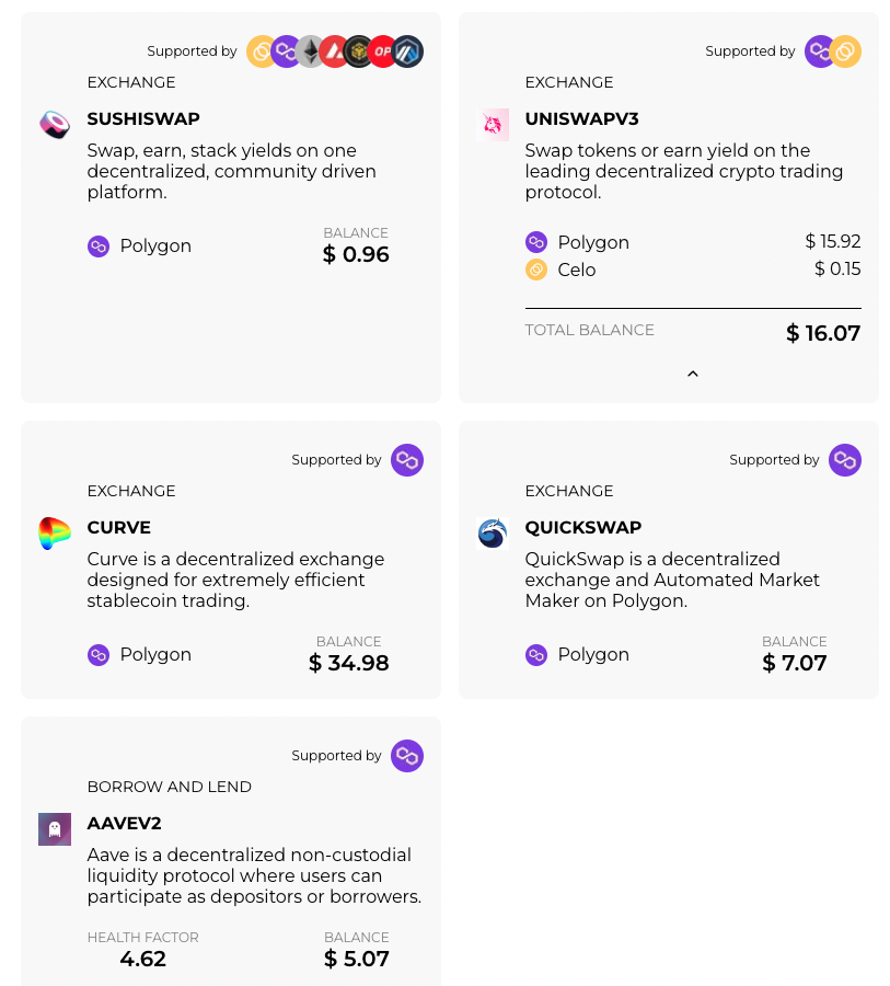 Introducing Strigo! 🦉

We aim to be a trust-worthy place where you can interact with all the protocols you know and love in an easy and intuitive way.

We have a few integrations on <a href="/0xPolygon/">Polygon | POL</a> and <a href="/CeloOrg/">Celo</a> already and are working on new ones in multiple chains!