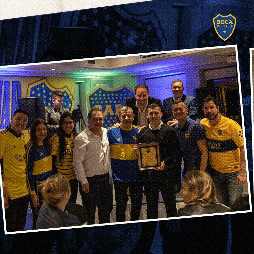 BocaIntyExt's tweet image. ¡Bienvenido, Chile! 👋😃🇨🇱

El club oficializó el Consulado Boca Juniors Santiago de Chile, con la visita del Departamento de Interior y Exterior.

Gracias al apoyo de tantos xeneizes por el mundo, seguimos posicionando a #BocaEnTodosLados.

🌎💙💛💙
