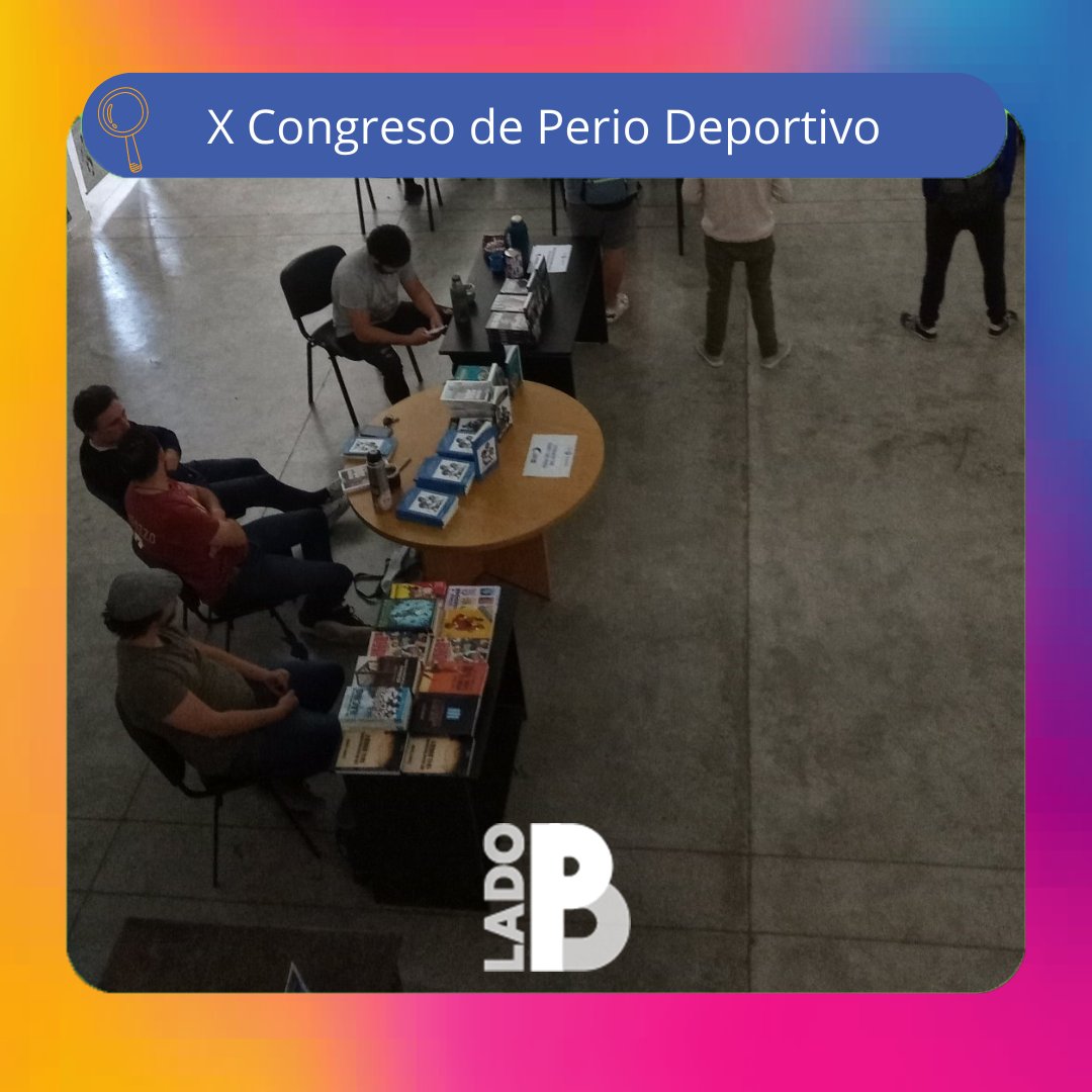 Ladobperio's tweet image. 🗣️ El Relato y Comentario Deportivo
    👉@arturobulian
    👉@fabig08

La charla estuvo acompañada de una feria deportiva. Sala llena en #PerioUNLP 🎉

Gracias por venir, genios! 

#periodeportivo #congresoperiodeportivo #LadoB