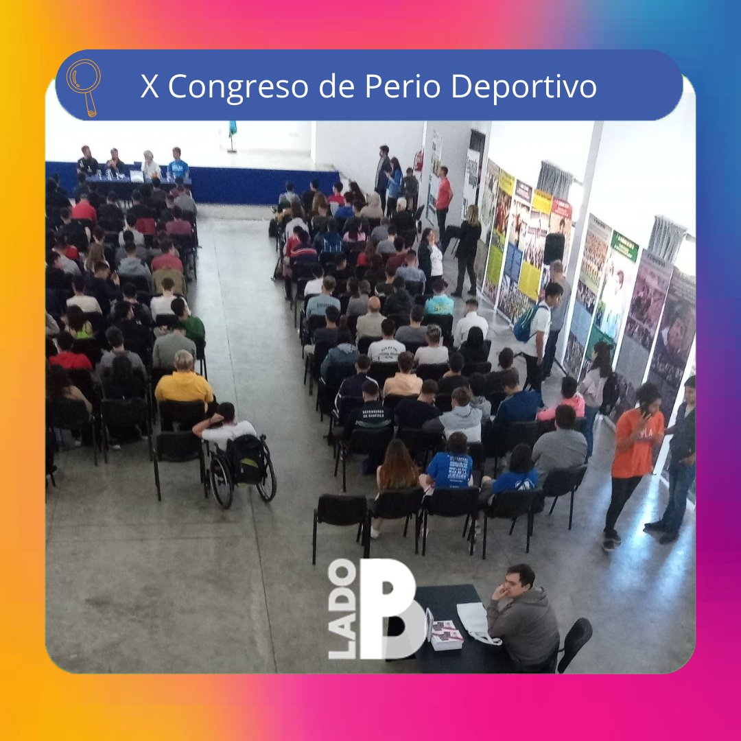 Ladobperio's tweet image. 🗣️ El Relato y Comentario Deportivo
    👉@arturobulian
    👉@fabig08

La charla estuvo acompañada de una feria deportiva. Sala llena en #PerioUNLP 🎉

Gracias por venir, genios! 

#periodeportivo #congresoperiodeportivo #LadoB