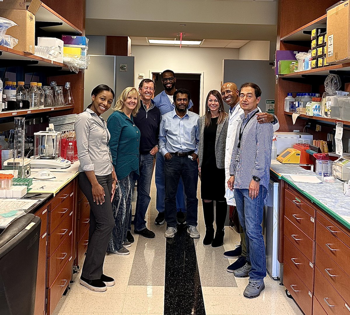 gbmfoundation's tweet photo. We are thrilled to be supporting our newest research partner @EKNduom and his talented team! We appreciate the passion and efforts that you are putting into your work to improve the quality of life and ultimately find a cure for #glioblastoma patients! https://t.co/X98kTwOPYJ