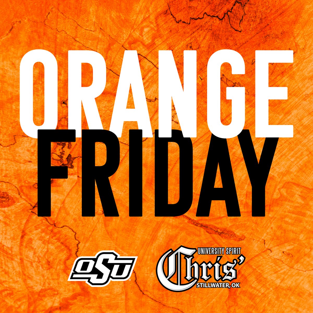 OSU Gear (@osugear) on Twitter photo Celebrate #OrangeFriday with a gift card giveaway from <a href="/ChrisUnivSpirit/">Chris' Univ Spirit</a>
RT & Comment for a chance to win! #GoPokes #okstate
🔗bit.ly/2CVhfPT Celebrate #OrangeFriday with a gift card giveaway from <a href="/ChrisUnivSpirit/">Chris' Univ Spirit</a>
RT & Comment for a chance to win! #GoPokes #okstate
🔗bit.ly/2CVhfPT