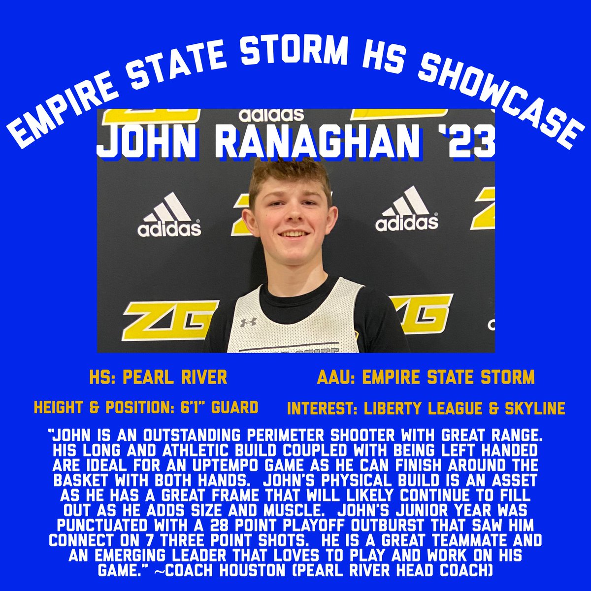 Empire_S8_Storm's tweet photo. He had a breakout summer for us, now he is ready to do damage in his senior season. John Ranaghan is a south paw sniper! @JRanaghan @PRAthletic https://t.co/nkmVKhWrYZ