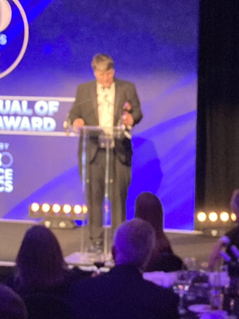Individual of the year. We’ll deserved David Taggart