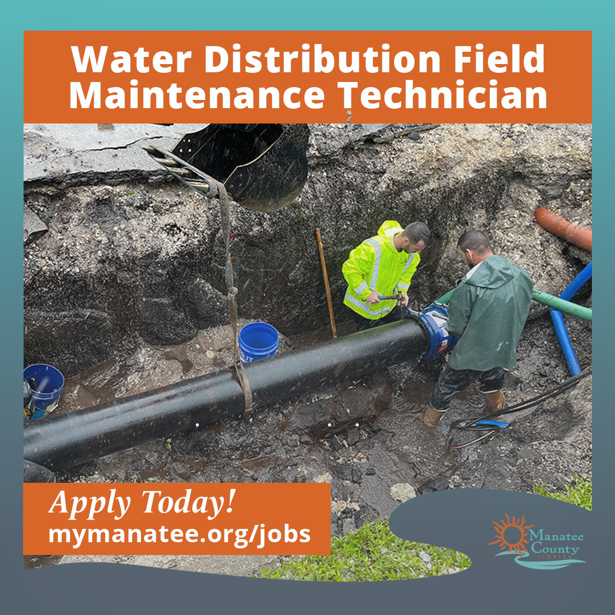 Manatee County Government on Twitter "Looking for great Utilities team