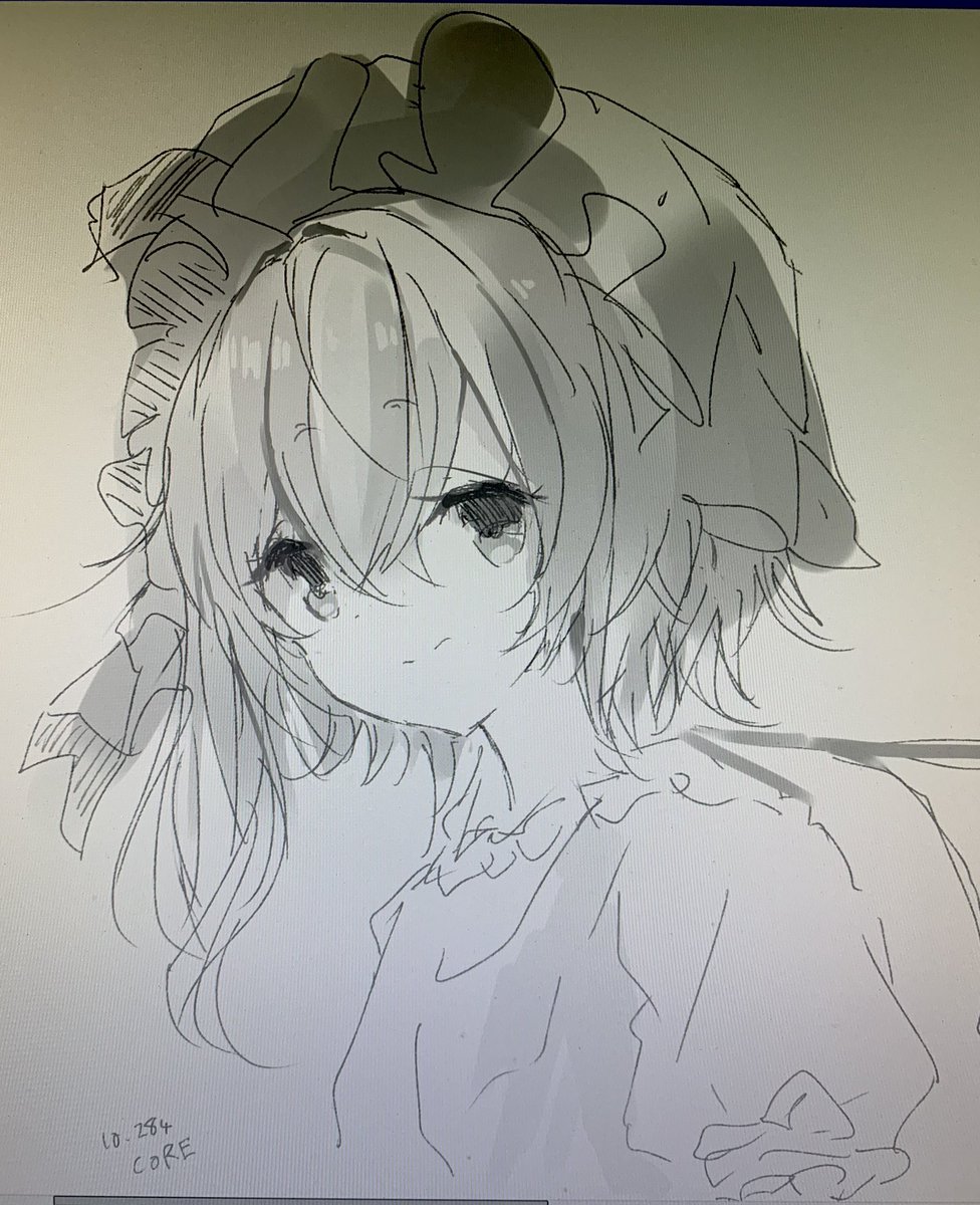 スカーレットちゃん朝落書き 